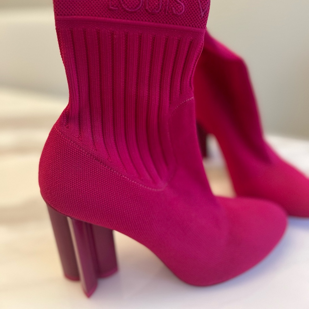 Authentic Louis Vuitton limited edition booties